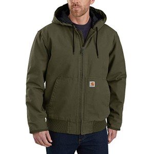 Carhartt Men's Insulated Duck Active Jacket - Moss