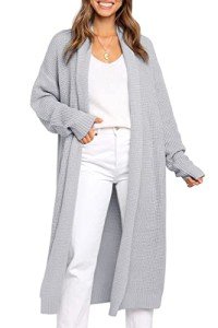 Cozy Oversized Long Cardigan Sweater for Women