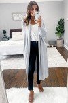 Cozy Oversized Long Cardigan Sweater for Women