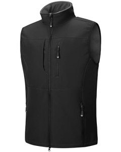 Lightweight Softshell Vest Jacket for Outdoor Activities