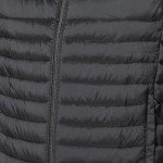 Men's Packable Water-Resistant Puffer Vest - Black
