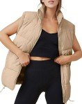Women's Lightweight Sleeveless Puffer Jacket - Cachi