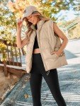 Women's Lightweight Sleeveless Puffer Jacket - Cachi
