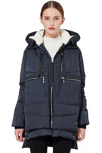 Orolay Women's Thick Winter Puffer Coat with Hood