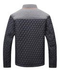 Lightweight Black Puffer Jacket for Men - Large
