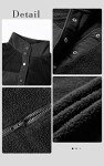 Fleece Cropped Jacket with Pockets for Women