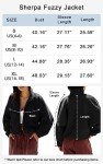 Fleece Cropped Jacket with Pockets for Women