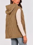 PRETTYGARDEN Women's Sleeveless Hooded Fall Vest