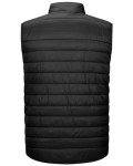 Men's Lightweight Packable Insulated Puffer Vest - Black