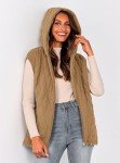 PRETTYGARDEN Women's Sleeveless Hooded Fall Vest
