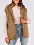 PRETTYGARDEN Women's Sleeveless Hooded Fall Vest