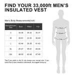Men's Lightweight Packable Insulated Puffer Vest - Black