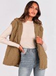 PRETTYGARDEN Women's Sleeveless Hooded Fall Vest
