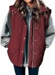 Trendy Cropped Puffer Vest for Plus Size Women
