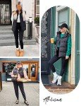 Athlisan Women's Black Zip-Up Puffer Vest