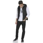 Calvin Klein Men's Black Puffer Vest, XL
