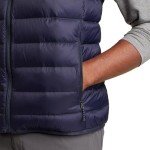 Eddie Bauer Men's Black Recycled Down Vest