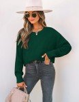 ZESICA Women's Oversized Cable Knit Sweater