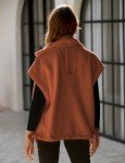 Yeokou Women's Cozy Fleece Vest with Pockets