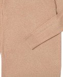 Women's Lightweight Crewneck Jumper in Camel Heather