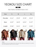 Yeokou Women's Cozy Fleece Vest with Pockets