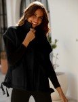 Cozy Oversized Fleece Sherpa Vest with Pockets