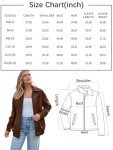 Womens Oversized Faux Suede Leather Jacket Black