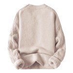 Aelfric Eden Vintage Oversized Knit Pullover, Beige