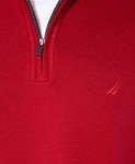 Nautica Men's Red Quarter-Zip Sweater, Large