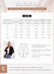 Dokotoo Women's Chunky Knit Open Front Cardigan