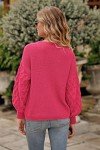 PRETTYGARDEN Women's Chunky Knit Pullover Sweater