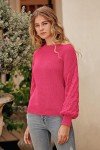PRETTYGARDEN Women's Chunky Knit Pullover Sweater