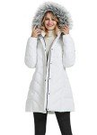 Cozy Hooded Down Alternative Puffer Jacket for Women