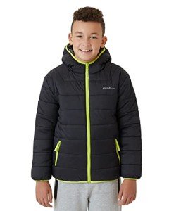 Eddie Bauer Boys' Reversible Waterproof Puffer Jacket