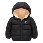 Warm Hooded Puffer Jacket for Toddlers and Kids