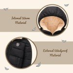 Warm Hooded Puffer Jacket for Toddlers and Kids