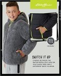 Eddie Bauer Boys' Reversible Waterproof Puffer Jacket