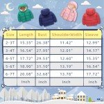 Warm Hooded Puffer Jacket for Toddlers and Kids