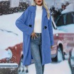 Women's Winter Fleece Long Coat and Cardigan