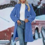 Women's Winter Fleece Long Coat and Cardigan