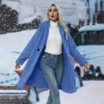 Women's Winter Fleece Long Coat and Cardigan