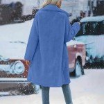 Women's Winter Fleece Long Coat and Cardigan