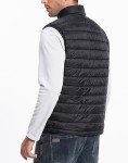 Men's Lightweight Packable Vest - Water-Resistant, Warm