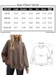 Women's Oversized Crewneck Pullover Sweater - Nutmeg