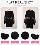 Dokotoo Women's Striped Color Block Long Cardigan