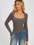 LILLUSORY Women's Fall Knit Pullover Sweater