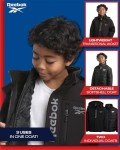 Reebok Boys’ Waterproof Softshell Winter Jacket