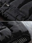 Men's Casual Blue Outdoor Padded Vest Jacket
