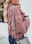 Dokotoo Women's Oversized Turtleneck Chunky Sweater