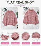 Dokotoo Women's Oversized Turtleneck Chunky Sweater